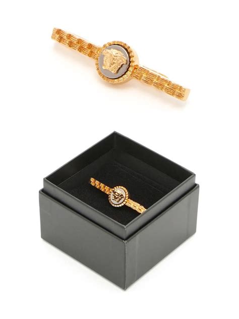 versace tie clip